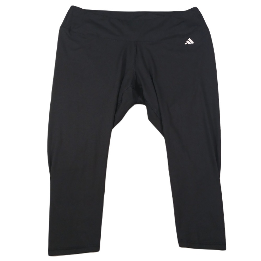 Adidas Train Essentials 7/8 Tights Womens 4X‎ Plus Size Black $50 NEW